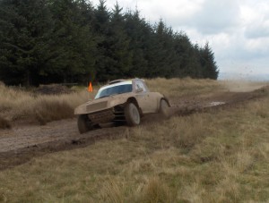 Mid Wales Off Roaders roaring over Eppynt.