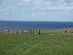 Deserted and ruined croft on mainland Orkney