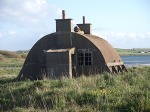 2nd World War pre-cast concrete nissan hut still in use