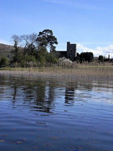 Llangasty church from the lake